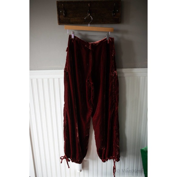 Free People Lotus Velvet Pants 25 NEW - Picture 3 of 4